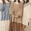 Load image into Gallery viewer, モヘアタッチ2wayニット