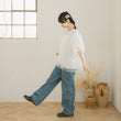 Load image into Gallery viewer, ビジューデニムパンツ