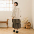 Load image into Gallery viewer, レースバルーンスリーブくるみジャケット