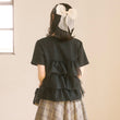 Load image into Gallery viewer, チュールティアードTシャツ