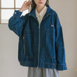 Load image into Gallery viewer, スタンドカラーデニムジャケット