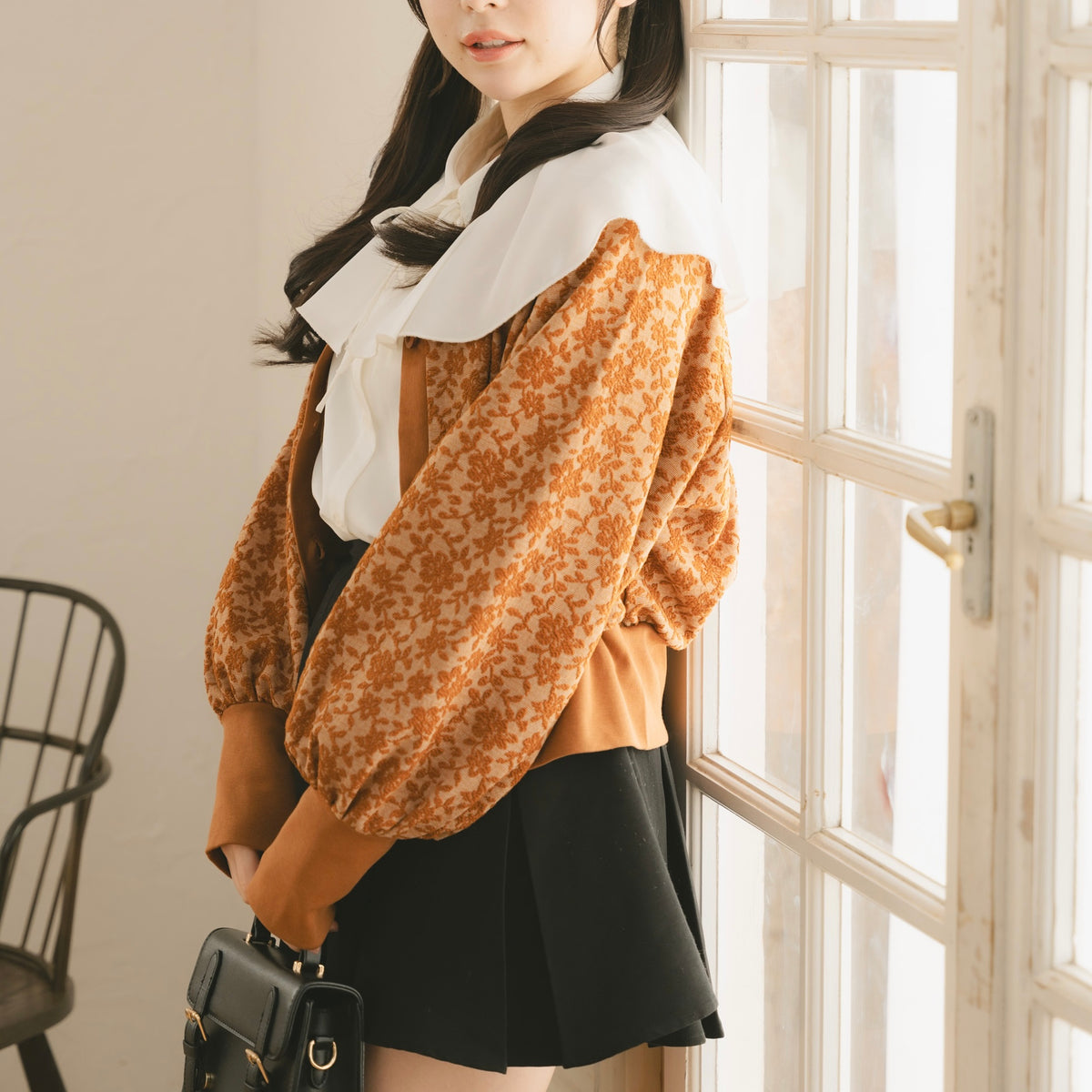 FLOWER EMBROIDERY CARDIGAN（カーディガン/ボレロ）｜Ameri