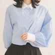 Load image into Gallery viewer, amr.ロゴストライプシャツ
