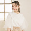 Load image into Gallery viewer, チュールスリーブTシャツ