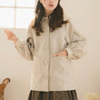 Load image into Gallery viewer, レースバルーンスリーブくるみジャケット
