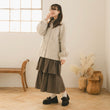 Load image into Gallery viewer, レースバルーンスリーブくるみジャケット