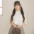 Load image into Gallery viewer, ブロードプリーツハーフシャツ