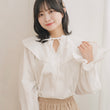 Load image into Gallery viewer, リボンフリルブラウス
