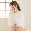 Load image into Gallery viewer, チュールスリーブTシャツ