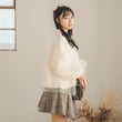 Load image into Gallery viewer, ハーフジップまるえりチュールスゥエット