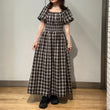 Load image into Gallery viewer, バックリボンバルーンスリーブワンピース