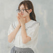 Load image into Gallery viewer, ダブルカラーサマーチャイナブラウス