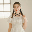 Load image into Gallery viewer, バックリボンバルーンスリーブワンピース