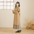 Load image into Gallery viewer, ケープフリルロングコート