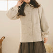 Load image into Gallery viewer, レースバルーンスリーブくるみジャケット