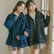 Load image into Gallery viewer, スタンドカラーデニムジャケット