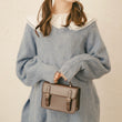Load image into Gallery viewer, モヘアタッチ2wayニット