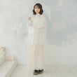 Load image into Gallery viewer, シアーストライプチュールシャツ