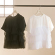 Load image into Gallery viewer, チュールティアードTシャツ