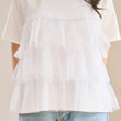 Load image into Gallery viewer, チュールティアードTシャツ