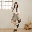 Load image into Gallery viewer, ブロードプリーツハーフシャツ