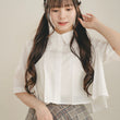 Load image into Gallery viewer, ブロードプリーツハーフシャツ