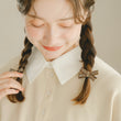 Load image into Gallery viewer, チェックリボンヘアピン2セット