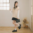 Load image into Gallery viewer, Vネックロゴベスト
