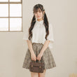 Load image into Gallery viewer, ブロードプリーツハーフシャツ