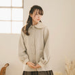 Load image into Gallery viewer, レースバルーンスリーブくるみジャケット