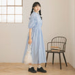 Load image into Gallery viewer, ギャザーリボンワンピース