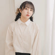 Load image into Gallery viewer, amr.ロゴストライプシャツ