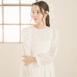 Load image into Gallery viewer, ノーカラーフリルブラウス