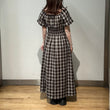Load image into Gallery viewer, バックリボンバルーンスリーブワンピース