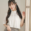 Load image into Gallery viewer, ブロードプリーツハーフシャツ
