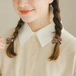Load image into Gallery viewer, チェックリボンヘアピン2セット