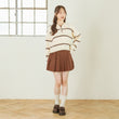 Load image into Gallery viewer, アルパカタッチボーダーポロニット