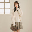 Load image into Gallery viewer, モヘアタッチオープンショルダーニット