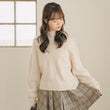 Load image into Gallery viewer, モヘアタッチオープンショルダーニット