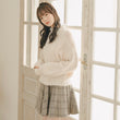 Load image into Gallery viewer, モヘアタッチオープンショルダーニット