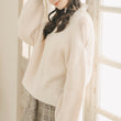 Load image into Gallery viewer, モヘアタッチオープンショルダーニット
