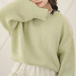Load image into Gallery viewer, モヘアタッチオープンショルダーニット