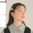 Load image into Gallery viewer, チェックパールリボンピン