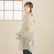 Load image into Gallery viewer, オーガンジービッグシャツ
