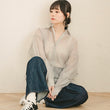 Load image into Gallery viewer, オーガンジービッグシャツ