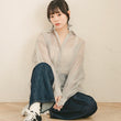 Load image into Gallery viewer, オーガンジービッグシャツ