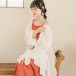 Load image into Gallery viewer, リネンタッチキャミワンピース