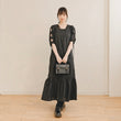 Load image into Gallery viewer, レースアップロングワンピース