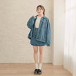Load image into Gallery viewer, 台形デニムスカート