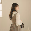 Load image into Gallery viewer, チェックプリーツジャンパースカート